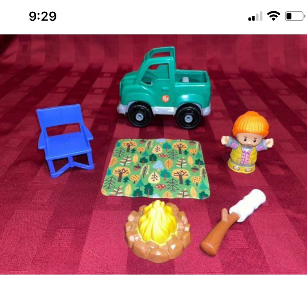 Fisher-Price Little People - Time to Camp Set